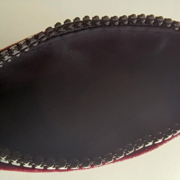 YSL Yves Saint Laurent Mini Velvet Cosmetic Pouch / Bag - NEW - Picture 7 of 9